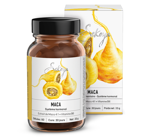Maca 60 Capsules - Combat menopause effects
